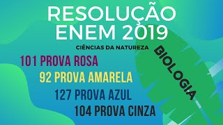 ENEM 2019  Biologia  Questão 101 Prova Rosa  quotO 24dinitrofenol DNP é conhecido comoquot [upl. by Oinesra]