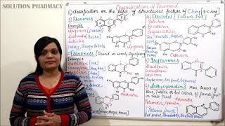 Class 72 Flavonoid Part 04  Types of Flavonoids  Classification of Flavonoids Part 01 [upl. by Varney]