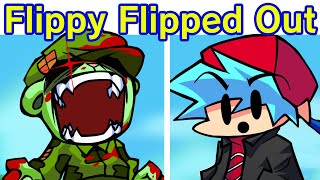 Friday Night Funkin VS Flippy Flipped Out Unfinish Build FNF Mod Happy Tree Friends [upl. by Baudin732]