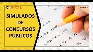 SIMULADOS DE CONCURSOS PÚBLICOS  GUIA PRÁTICO PARA PASSAR EM CONCURSO PÚBLICO EM 1 ANO [upl. by Dimphia]