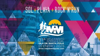 Retransmisión Mitja Marató Internacional Vila de Santa Pola 2023 [upl. by Lenee]