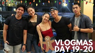 VLOGMAS DAY 19 amp 20  NIGHT OUT WITH FRIENDS  Rei Germar [upl. by Schild]