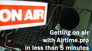 Getting on air with Airtime Pro  Screencast [upl. by Grantley]