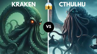 Kraken vs Cthulhu Whos 1 Sea Monster Legend [upl. by Nylrebmik928]