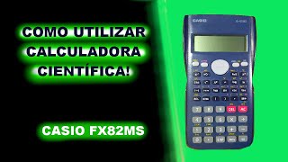 Calculadora Científica como usar Casio fx82ms todas funções [upl. by Enrika754]