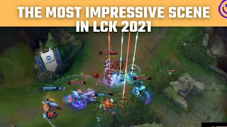 The most impressive scene in LCK 2021  T1 vs AF  T1 LCK Moments [upl. by Himelman956]