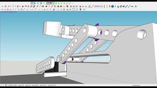 Sketchup MsPhysics  Catapultey Simulation [upl. by Yenruoc]