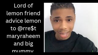 Listen to lord of lemon friend maryraheem lordoflemon marriage funny wedding love family [upl. by Atilol]