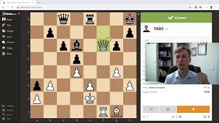 Chess tactics How to calculate well  Oleksiyenko [upl. by Zarla859]