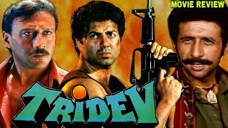 Tridev 1989 Hindi Action Movie Review  Sunny Deol  Jackie Shroff  Naseeruddin Shah  Amrish Puri [upl. by Koffman672]