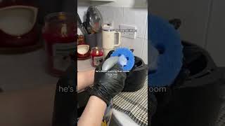 Deep Cleaning My Air Fryer [upl. by Asserak]