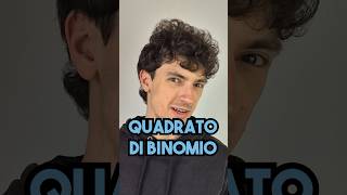 Il quadrato di binomio spiegazione grafica [upl. by Dreddy388]