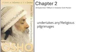 Sex Matters  From Sex to Super Consciousness By Osho Rajneesh  Audiobook  Chapter 1 [upl. by Yraeht]