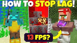 HOW TO GET RID OF LAG In Minecraft Bedrock Edition [upl. by Ettennaj200]