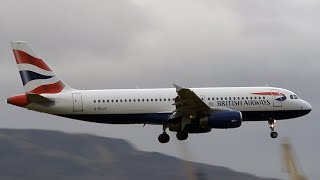 Buffeted at the Bridge  Plane Spotting  Belfast City Airport BHD  4th December 2023 [upl. by Louise]