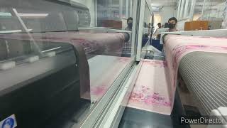 MS JP7 Textile printing machine cmyk9859 MSPrintingSolutions [upl. by Banerjee]