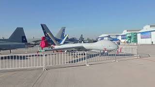 FIDAE 2024 F22 Stealth F16 FACh E3D Sentry FACh Patio Operacional Chalés GIRO pela FEIRA [upl. by Theo131]