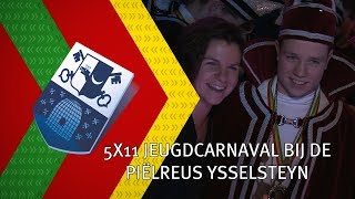 5x11 jeugdcarnaval bij de Piëlreus Ysselsteyn  15 januari 2018  Peel en Maas TV Venray [upl. by Onahpets]