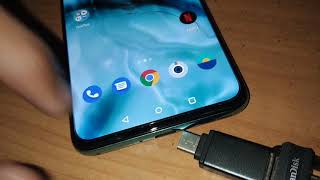 OnePlus Nord Connect and Eject with a USB OTG in Android 10 [upl. by Aerdnad781]