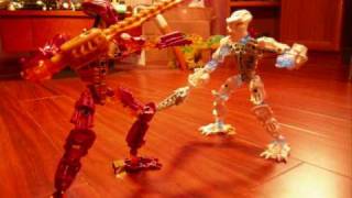 The Bionicle Fighters Matoro vs Jaller [upl. by Wills906]