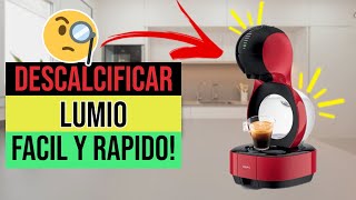 ✅☕Cómo DESCALCIFICAR Cafetera Nescafé Dolce Gusto LUMIO☕✅ [upl. by Nathanoj695]