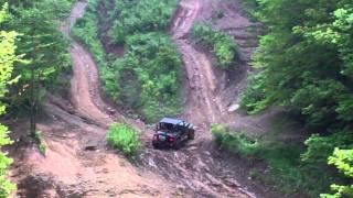 Jeep climbing Scooby  Wellsville OH [upl. by Adnarym]