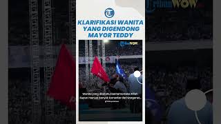 Dihujat Pura pura Pingsan Wanita yang Digendong Mayor Teddy Klarifikasi Belum 100 Persen Pingsan [upl. by Aracat]