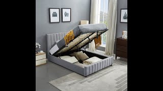 Ottoman bed  Step by Step Assembly instructions [upl. by Assert]