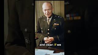 Powerful words from Eisenhower story speech history postwar [upl. by Petra]