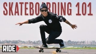 HowTo Ride a Skateboard  BASICS with Spencer Nuzzi [upl. by Fulbert]