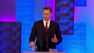 Tom Hiddleston Full Acceptance Speech at South Bank Sky Arts Awards 2013 [upl. by Alitta110]