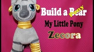 My Little Pony Zecora Build A Bear Online Exclusive [upl. by Matthei897]