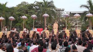 Ernakulam Shiva Temple Festival Kerala India [upl. by Llen]