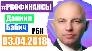 Что будет с рублем ПРО финансы 3 апреля 2018 года Максим Орловский [upl. by Ahseel]