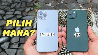 HARGA BEDA TIPIS‼️Mending iPhone 12 Pro atau iPhone 13 🤔 [upl. by Hoseia]