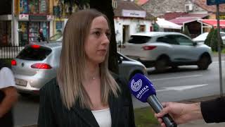 quotDobro jutro Podgoricequot Jelena Pejović  Besplatan autobuski prevoz za đake [upl. by Fanechka253]