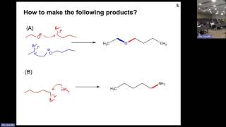 Organic Chemistry 1  Questions on SN2 reactions 1 [upl. by Eirrab]