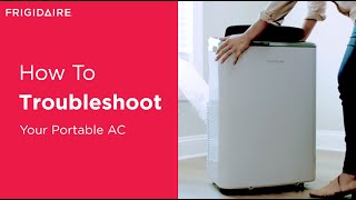 Troubleshooting Your Portable AC [upl. by Ylrebme]