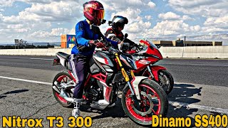 Ventó Nitrox T3 300 vs Dinamo SS 400Carrera¡Se Termino La Sequía😳😱🤯 [upl. by Dustman]