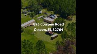 895 Cowpen Road Osteen FL 32764  3 Bedroom ManufacturedMobile For Sale [upl. by Etteloc]