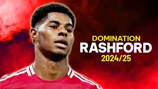 Marcus Rashford 202425  Skills amp Goals DOMINATION [upl. by Lovel]