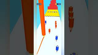 Pencil Run gameplay Level206 shorts  nov19 shorts [upl. by Enaz]