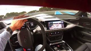 Audi RS etron GT onboard  Circuit Paul Ricard [upl. by Esydnac]