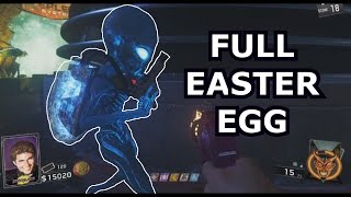 Full Solo Easter Egg Zombies In Spaceland [upl. by Nauwaj]