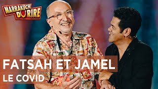 Fatsah et Jamel  Le Covid  Marrakech du Rire 2022 [upl. by Ecerahc]