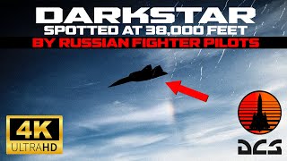 Russian fighter pilots encounter what appears to be a USAF SR72 Darkstar during a routine flight [upl. by Savory]