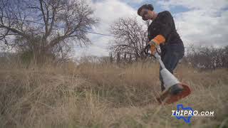 STIHL FS 56 RC vs FSA 56  Gas vs Battery Powered [upl. by Maible159]