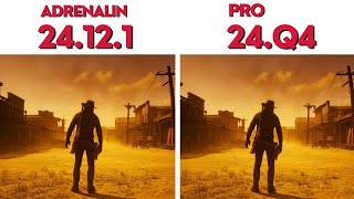 AMD Drivers Update 24121 vs Pro Driver 24Q4  AMD Adrenalin Edition 24121 New Update 6700XT [upl. by Dumanian426]