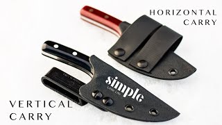 Making a Kydex Sheath  Simple Little Life [upl. by Symon653]