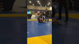 Triangle Armbar ​⁠IBJJF Ft Lauderdale Open [upl. by Ecilegna]